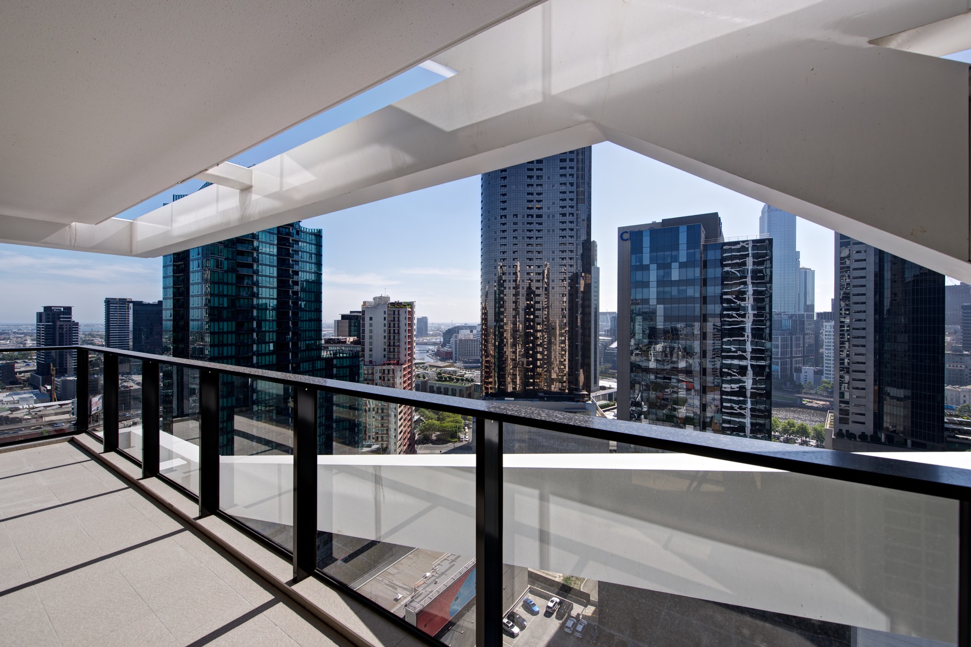View from balcony of Bosc luxury residence